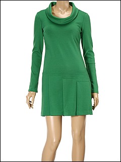 ali-ro-pleated-ponte-shift-dress