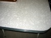 Daystrom Furniture Formica Kitchen Table - Mother of Pearl Finish